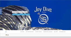 Desktop Screenshot of joydive.com